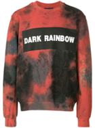 Manua Kea Dark Rainbow Sweatshirt - Red