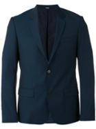 Kenzo Single-breasted Blazer, Men's, Size: 46, Blue, Cotton/acetate/wool