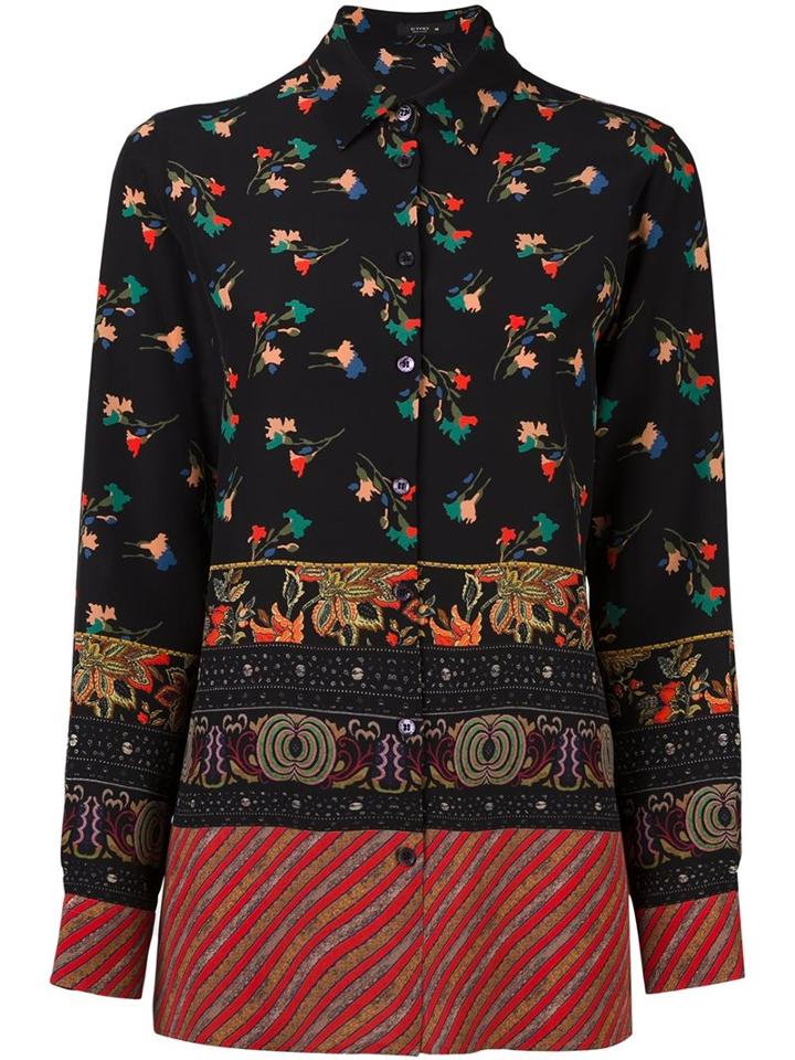 Etro Multi Print Button Down Shirt