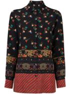Etro Multi Print Button Down Shirt