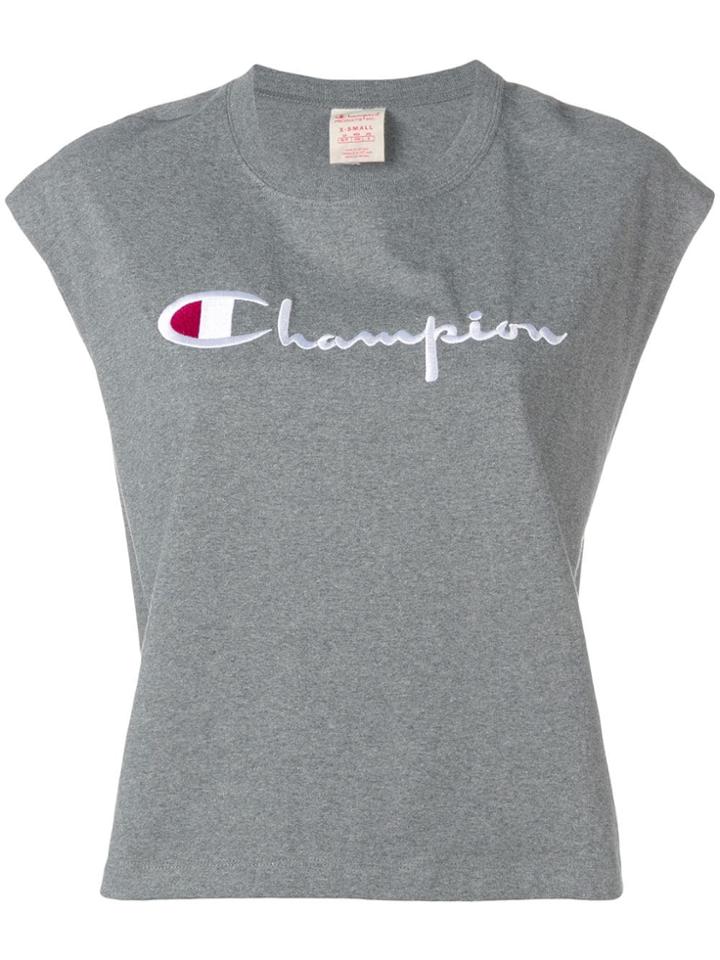 Champion Oversized Tank Sweatshirt - Grey