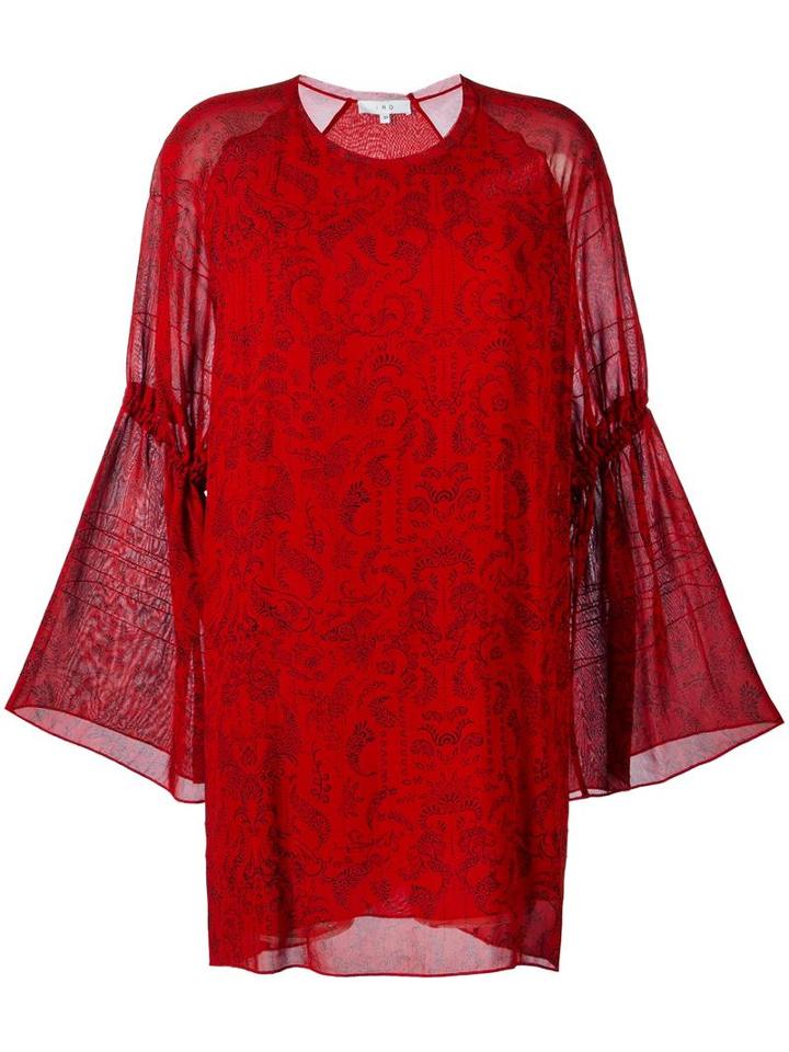 Iro Lace Dress, Women's, Size: 40, Red, Viscose/cotton