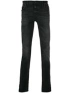 Rta Faded Slim Fit Jeans - Black