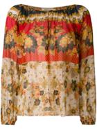 Mes Demoiselles Floral Print Blouse - Multicolour
