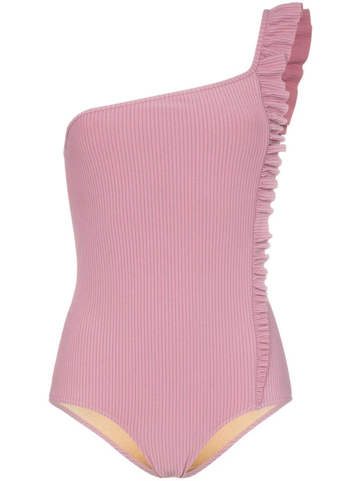 Made By Dawn One-shoulder Dreamer Swimsuit - Pink