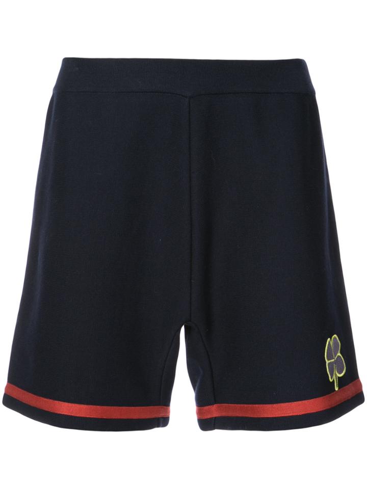 Marni Clover Track Shorts - Blue
