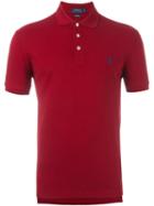 Polo Ralph Lauren Logo Embroidered Polo Shirt, Men's, Size: Medium, Red, Cotton/spandex/elastane