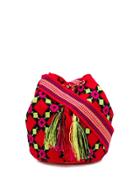 Folkloore Folkloore - Woman - Colombian Mochilla - Red