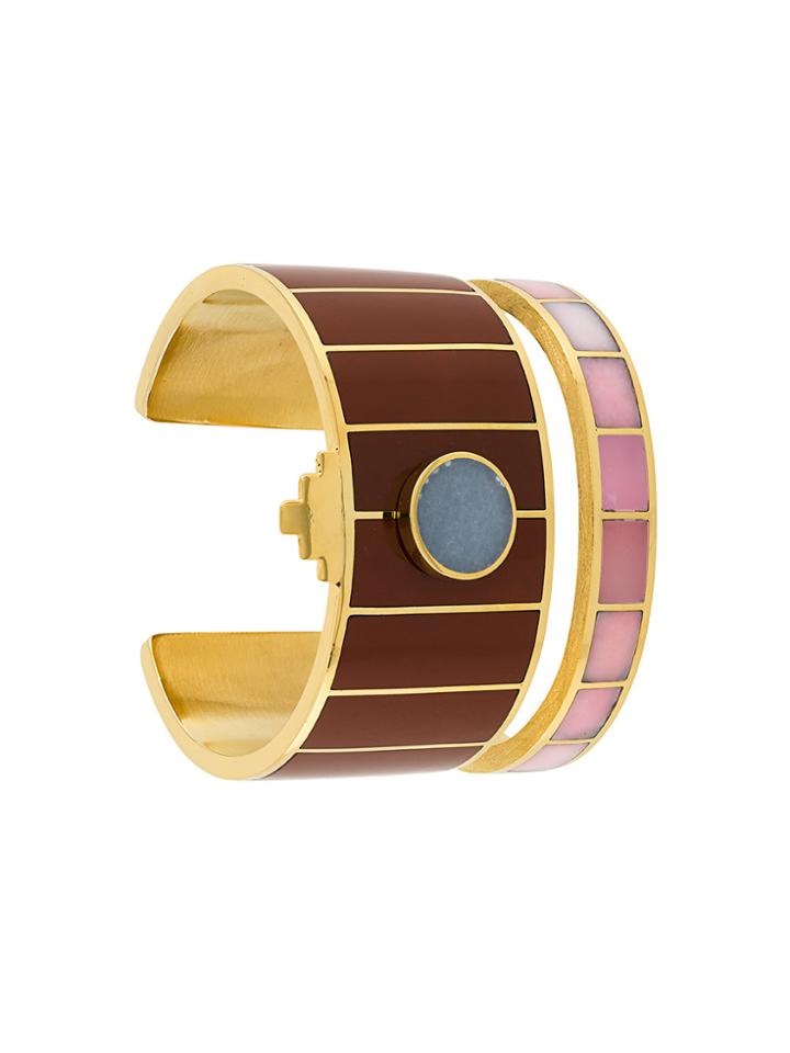 Monica Sordo Yma Plated Cuff - Metallic