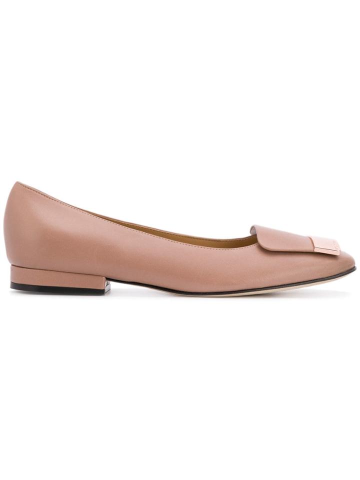 Sergio Rossi Sr1 Ballerina - Neutrals