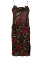 John Galliano Pre-owned Floral Bias Skirt & Top - Multicolour