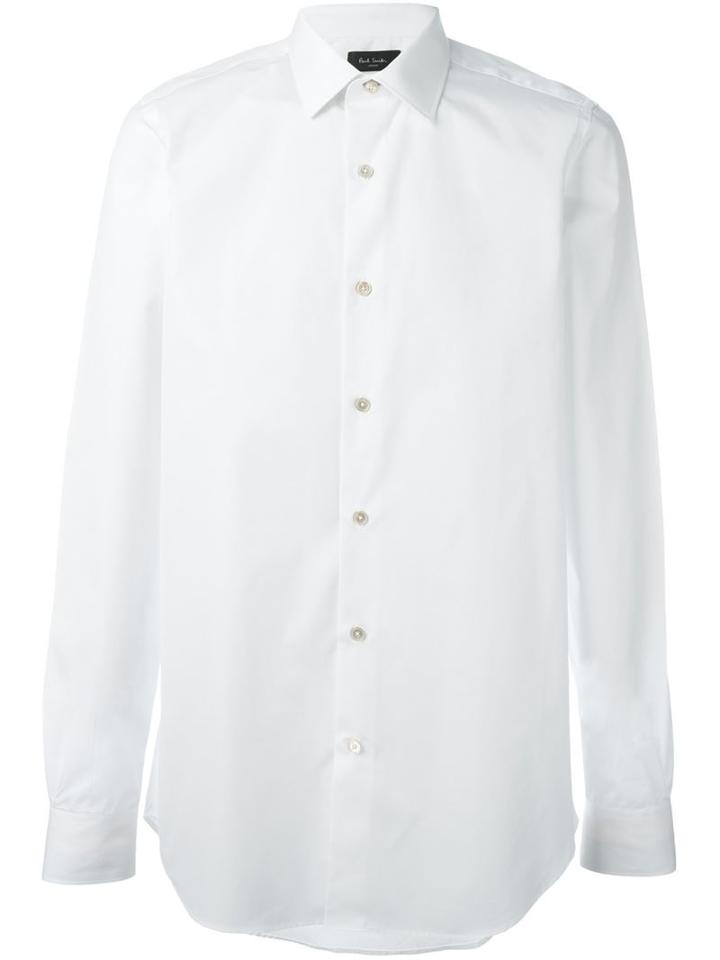 Paul Smith London Classic Shirt, Men's, Size: 16 1/2, White, Cotton