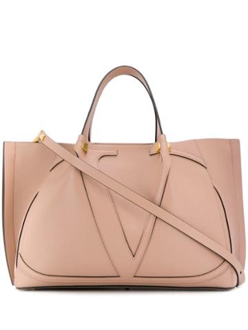 Valentino Valentino Garavani Vlogo Escape Tote Bag - Gf9 Rese