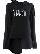 Moohong Deconstructed Sweatshirt - Black
