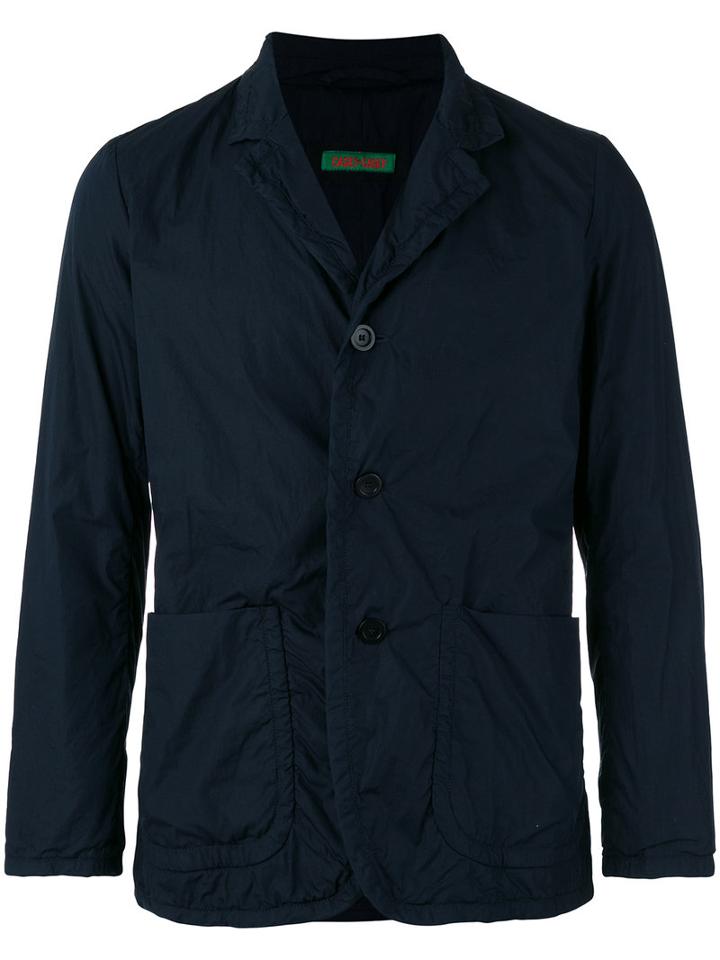 Casey Casey - Crisp Jacket - Men - Cotton - L, Blue, Cotton