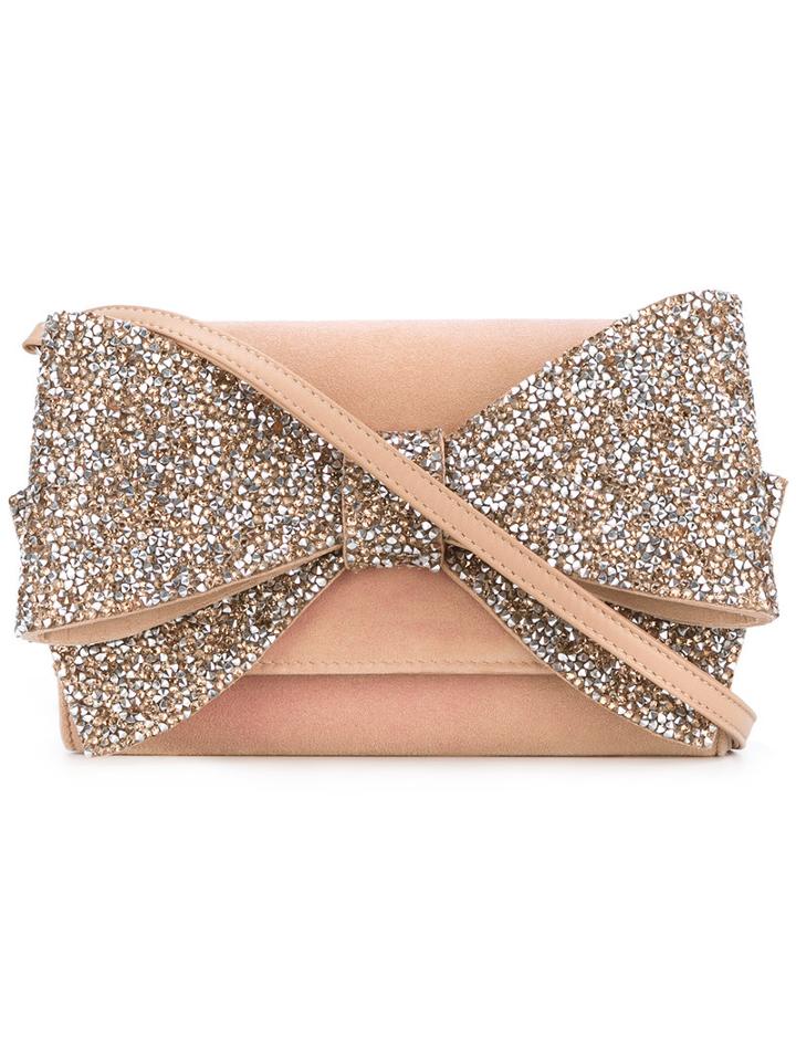 Giuseppe Zanotti Design - Charlotte Shoulder Bag - Women - Leather/pvc - One Size, Nude/neutrals, Leather/pvc