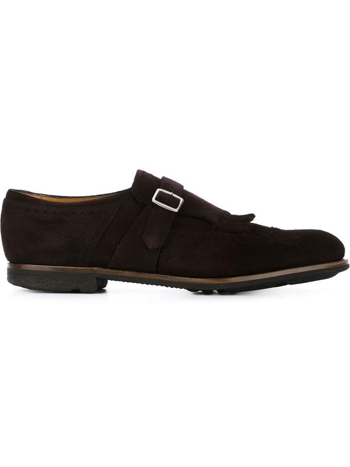 Church's Fringe Detail Buckle Loafers