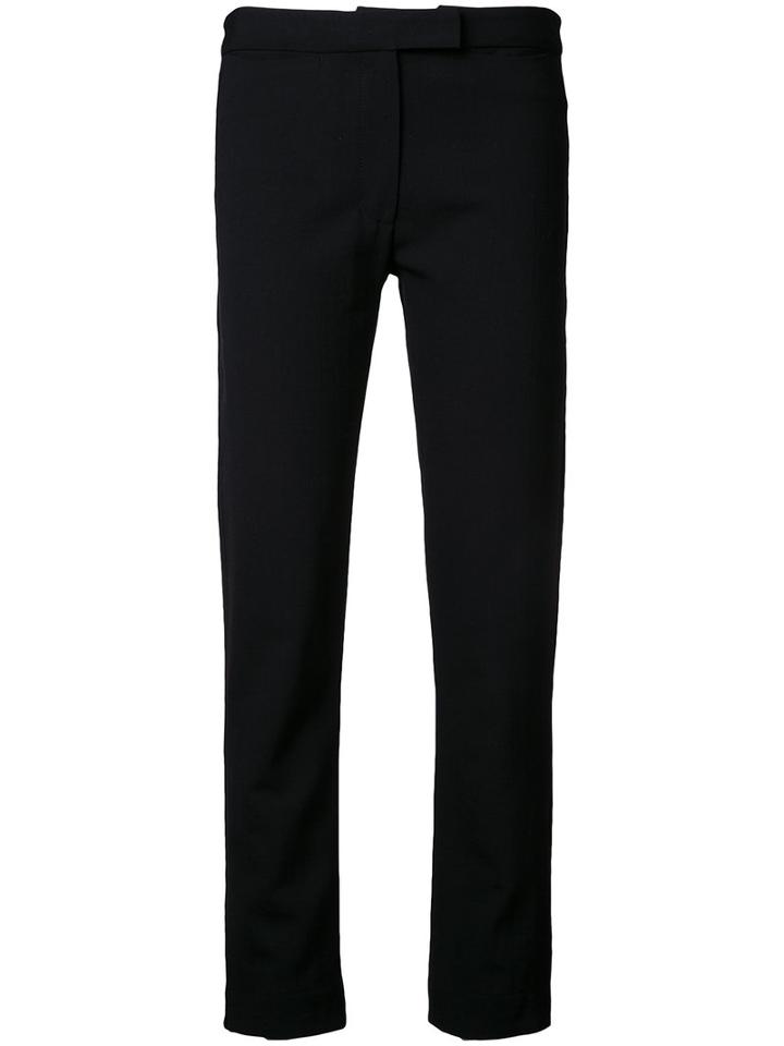 Ann Demeulemeester Classic Trousers, Women's, Size: 36, Black, Spandex/elastane/wool