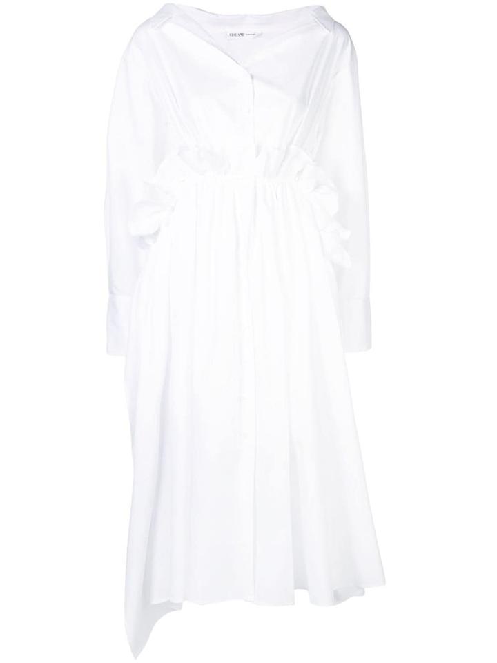 Adeam Relaxed Shirt Dress - White