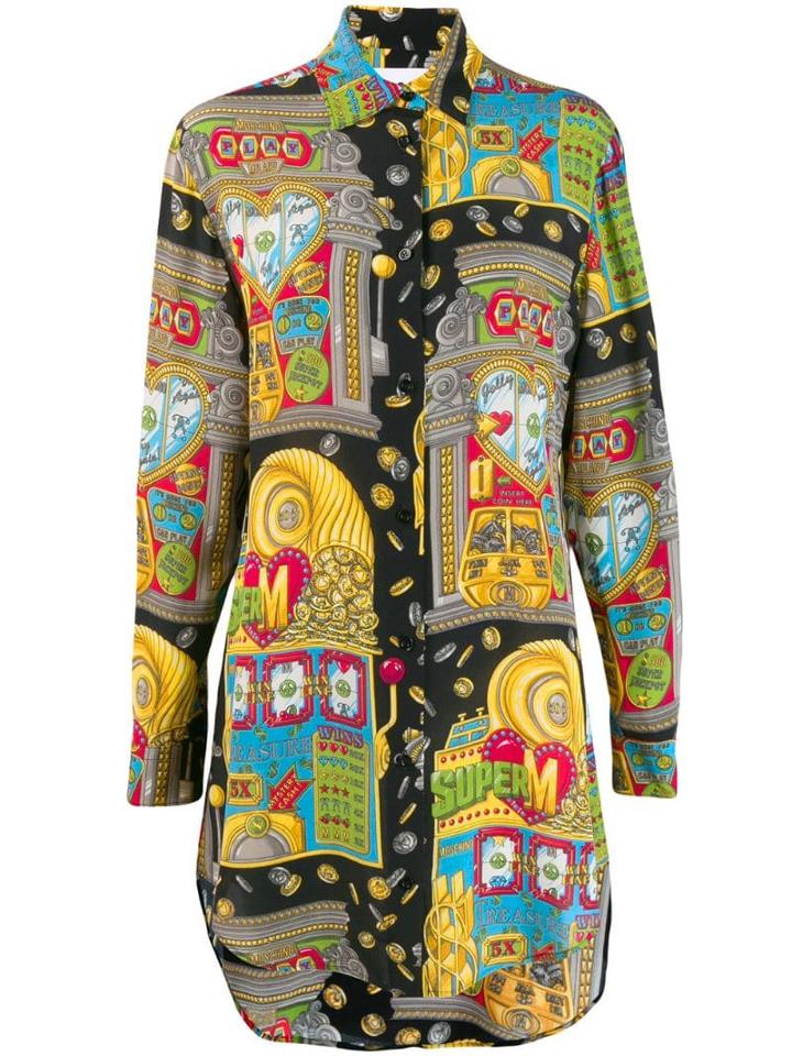 Moschino Graphic Print Shirt - Yellow