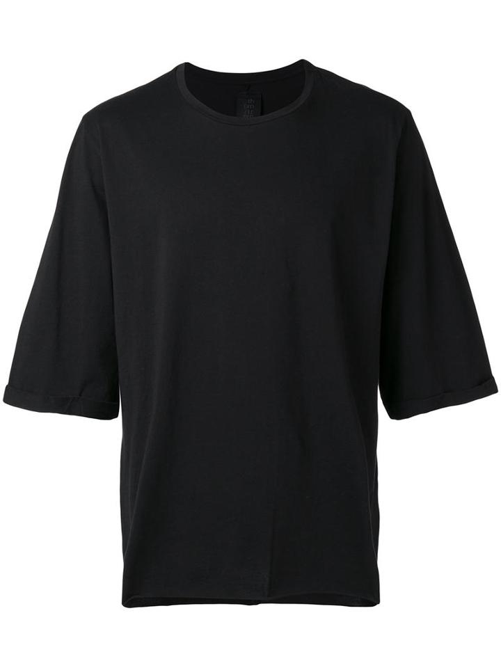 Thom Krom Flared Sleeve T-shirt, Size: Small, Black, Cotton