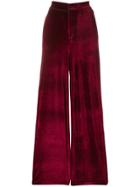 Black Coral Nadya Palazzo Pants - Red