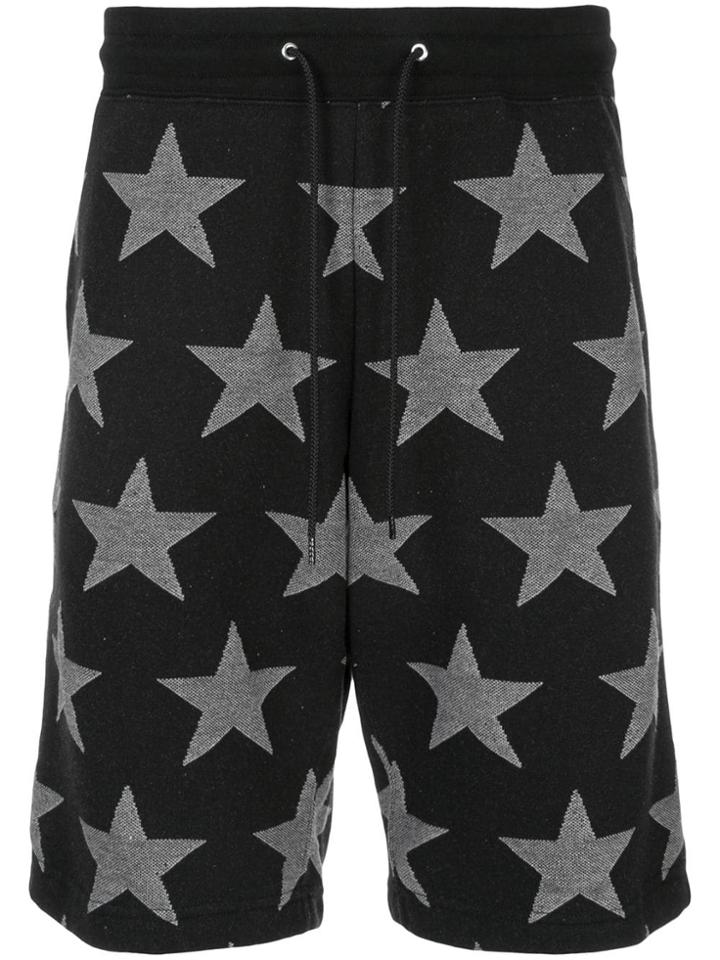 Guild Prime Star Print Bermuda Shorts - Black
