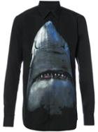 Givenchy - Shark Print Shirt - Men - Cotton - 43, Black, Cotton