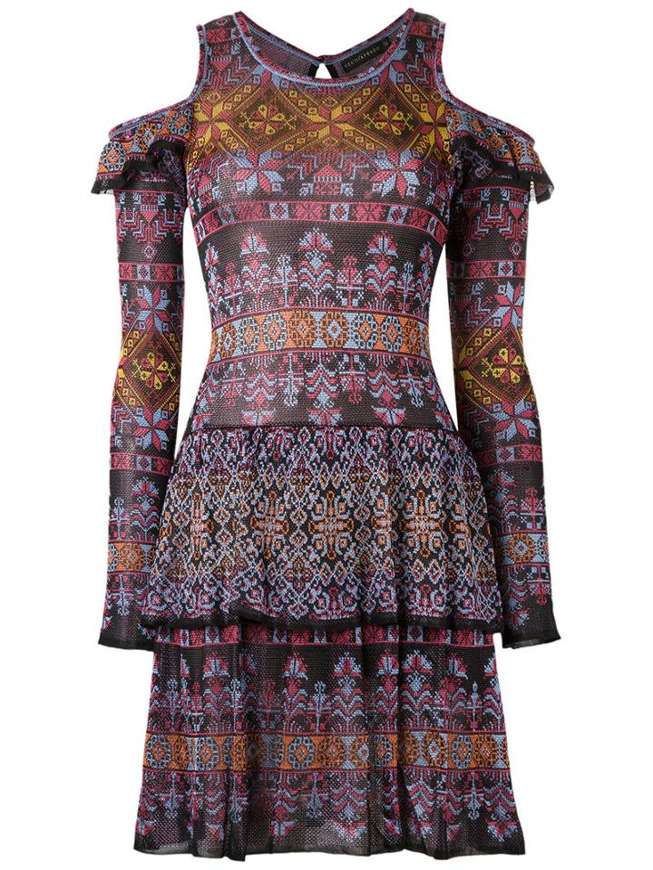 Knit Dress - Women - Viscose - G, Black, Viscose, Cecilia Prado