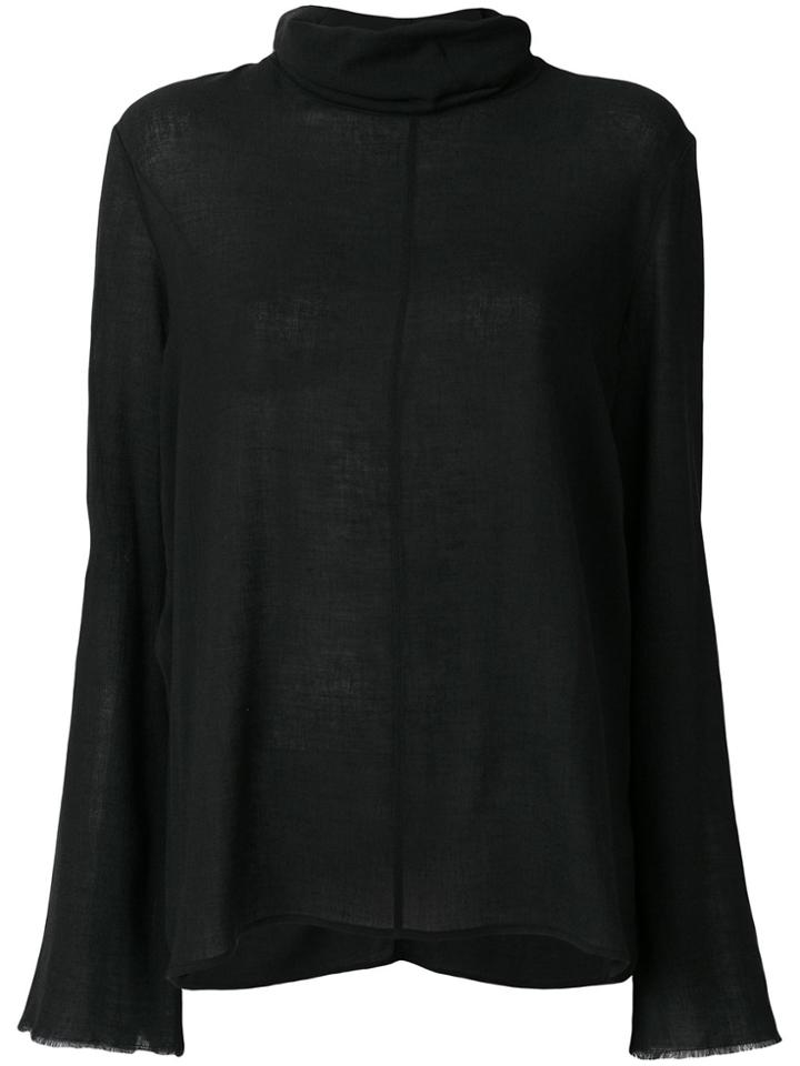 Forte Forte Turtleneck Jumper - Black