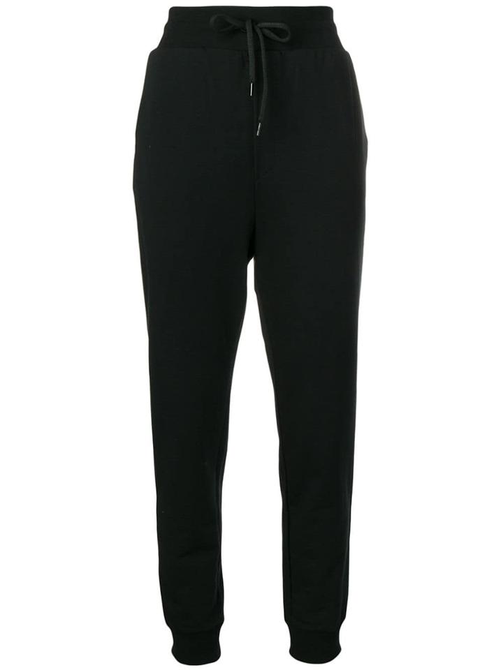 Love Moschino Heart Print Sweatpants - Black