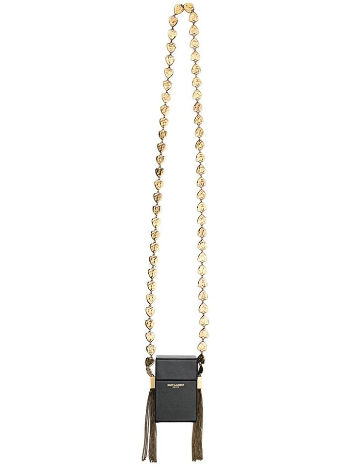 Saint Laurent Smoking Box Bag - Black