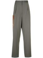Tibi Paperbag Trousers - Grey