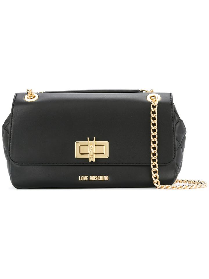 Love Moschino Rectangle Crossbody Bag - Black