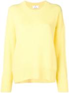 Allude Oversized Knit Jumper - Yellow