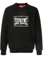 Supreme Warm Up Crewneck Sweatshirt - Black