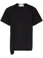 By Walid Walid Manilla Emb Tatum Ss Tee Cttn Blk - Black