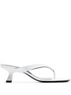 Simon Miller F106 Beep 45 Thong Sandals - White