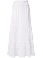 Suboo Crossing Maxi Skirt - White