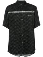 Undercover - Polka Dot Print Shirt - Men - Cupro/tencel - 4, Black, Cupro/tencel