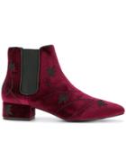 Senso Kaia Ii Floral Boots - Red