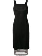 Dolce & Gabbana Vintage Balconette Dress, Women's, Size: 40, Black