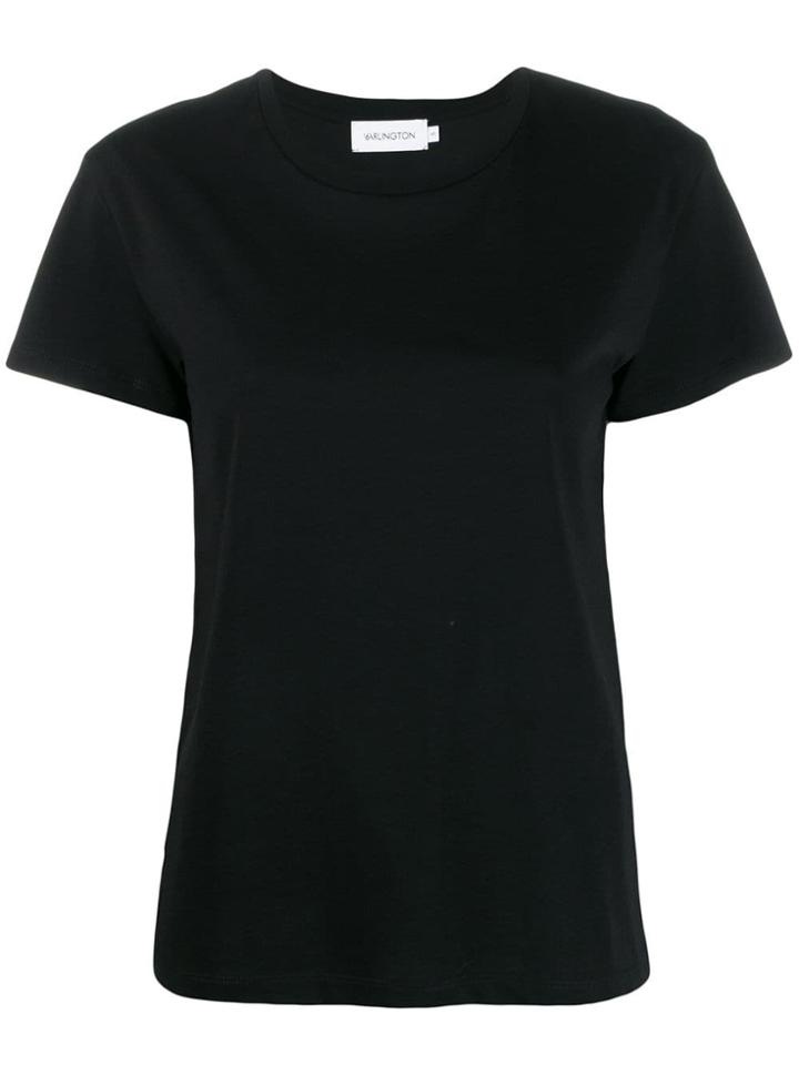 16arlington Rear Slogan Print T-shirt - Black