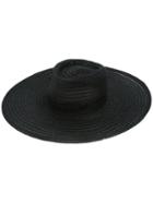 Maison Michel - Michel Straw Hat - Women - Straw - M, Women's, Black, Straw