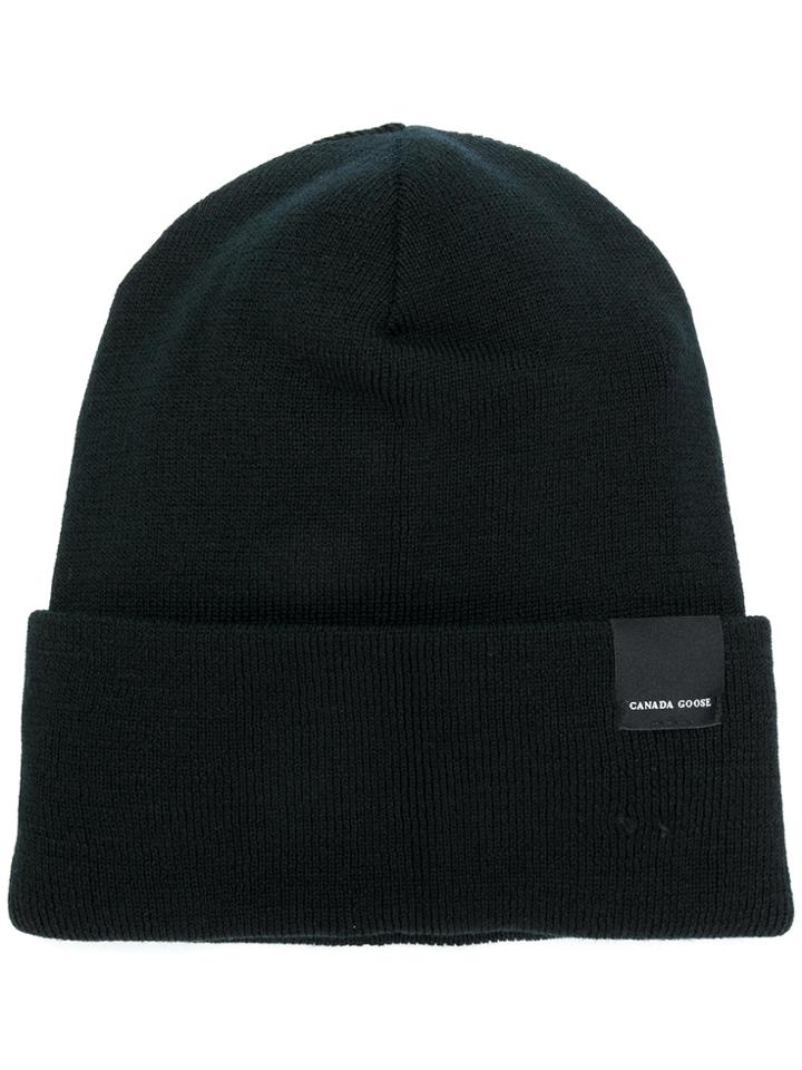 Canada Goose Fine Knit Beanie - Black