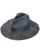 Reinhard Plank Laila Open Hat, Adult Unisex, Size: Large, Black, Straw