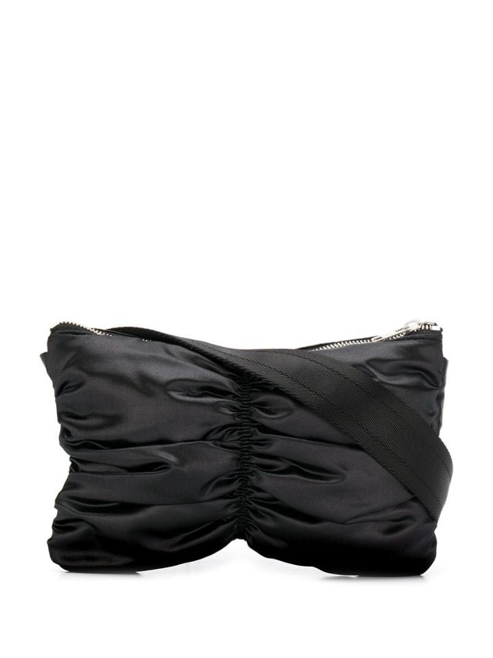 Mm6 Maison Margiela Ruched Belt Bag - Black