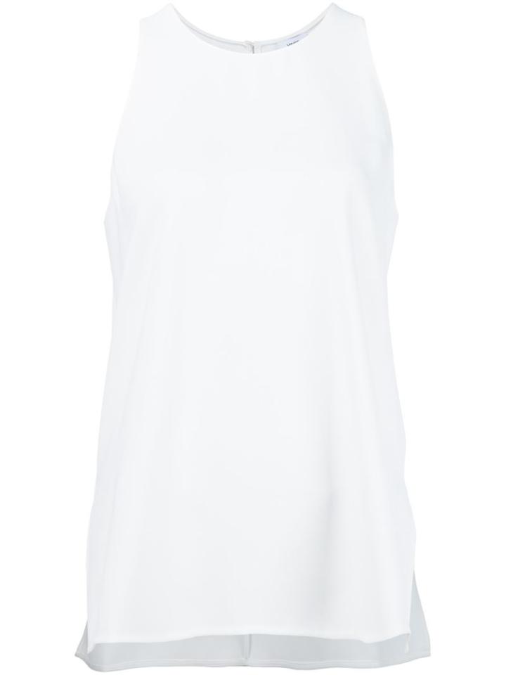Vince Loose Tank Top, Women's, Size: Small, White, Polyester