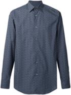 Paul Smith Micro Dot Print Shirt, Men's, Size: 15 1/2, Blue, Cotton