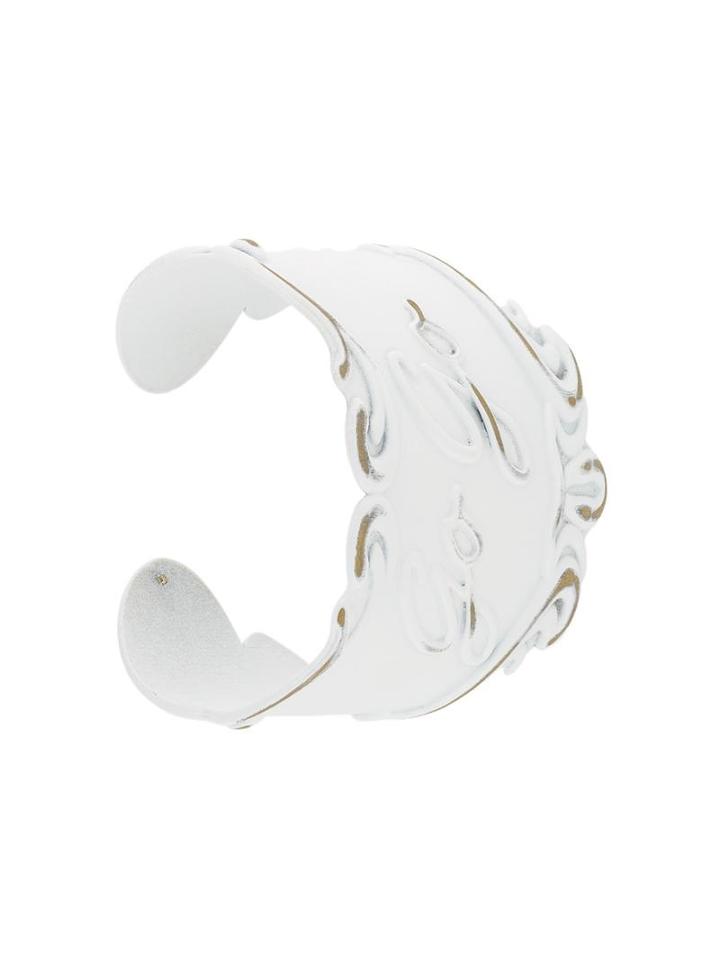 Mm6 Maison Margiela 'go Go' Bracelet, Women's, Size: Medium, White